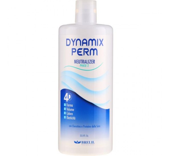 Неутрализатор за химическо къдрене Brelil Dynamix Perm Neutralizer 1000 ml